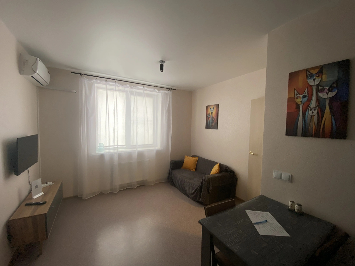 Квартира Уютная двухкомнатная в новом доме