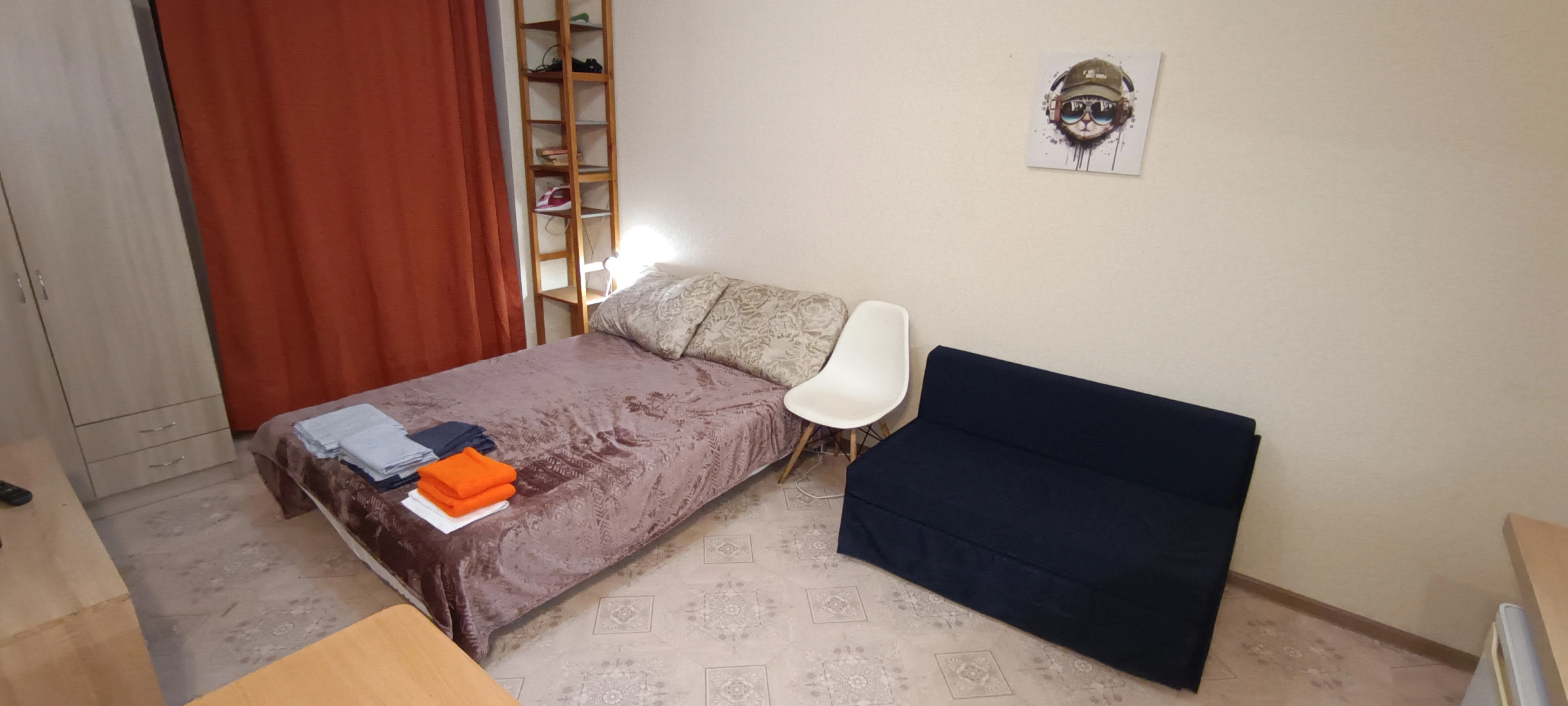 Квартира Студия на Охтинской аллее 8