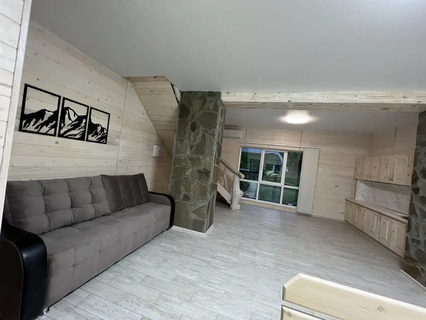 Частный дом с баней, бассейном и мангалом