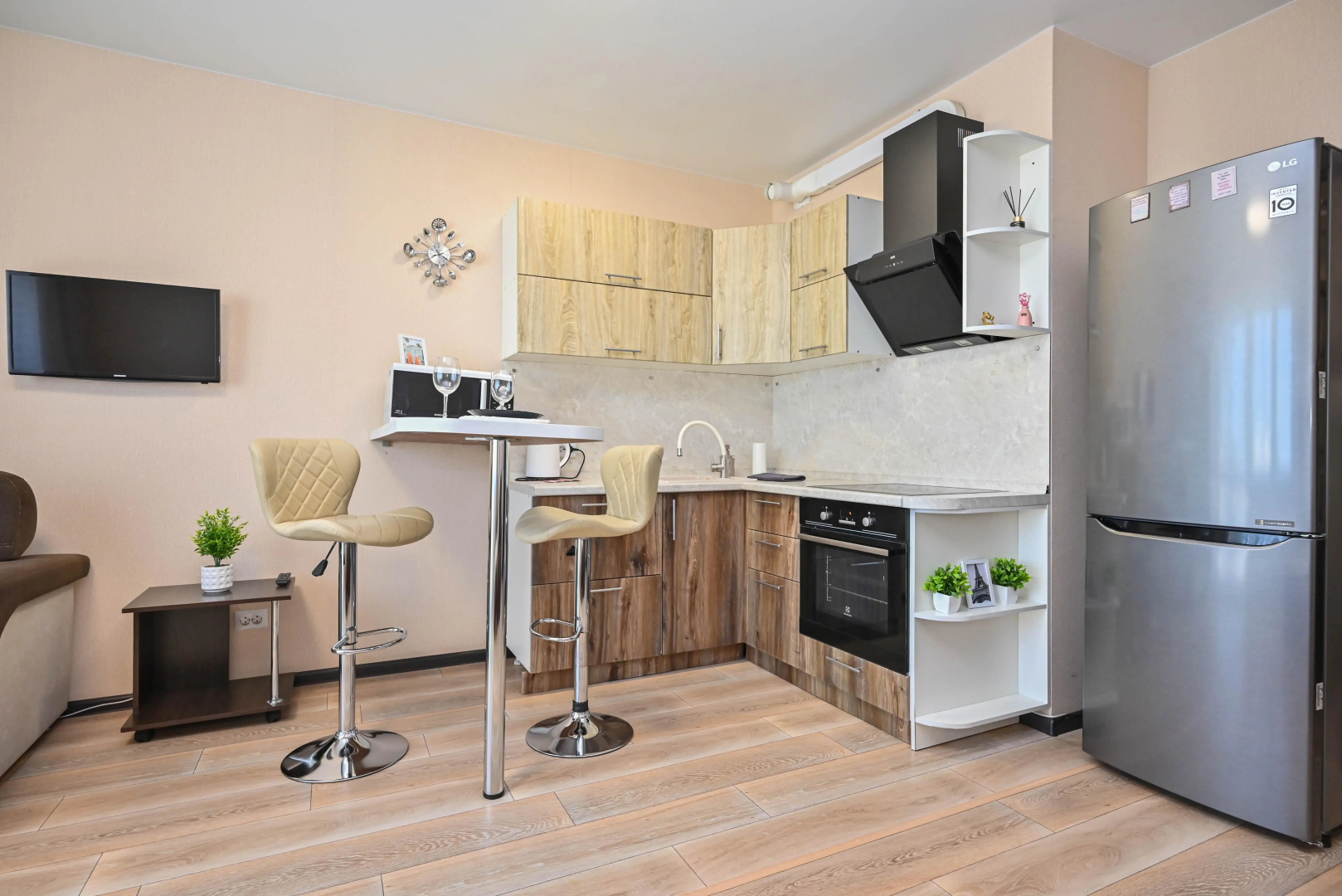 Квартира Комфортная Студия в Центре Взлетки с Прекрасным Видом