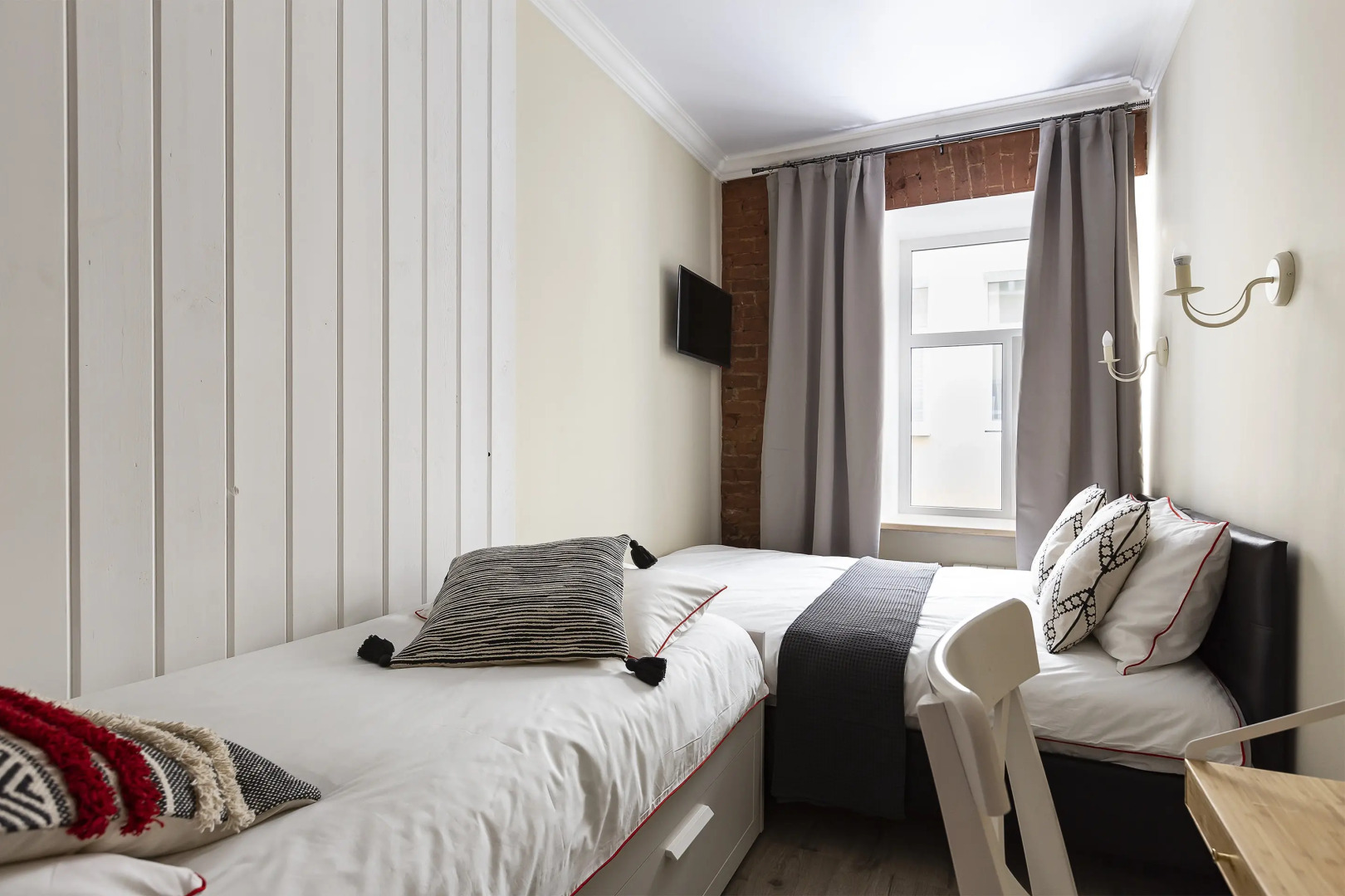 Апартаменты в скандинавском стиле у набережной