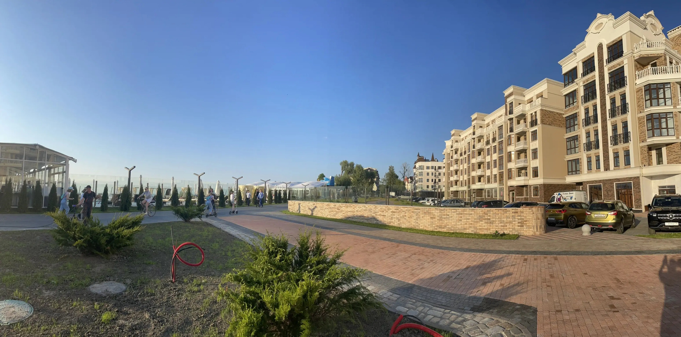 Апартаменты Amber Holiday Кранц в резиденции у моря