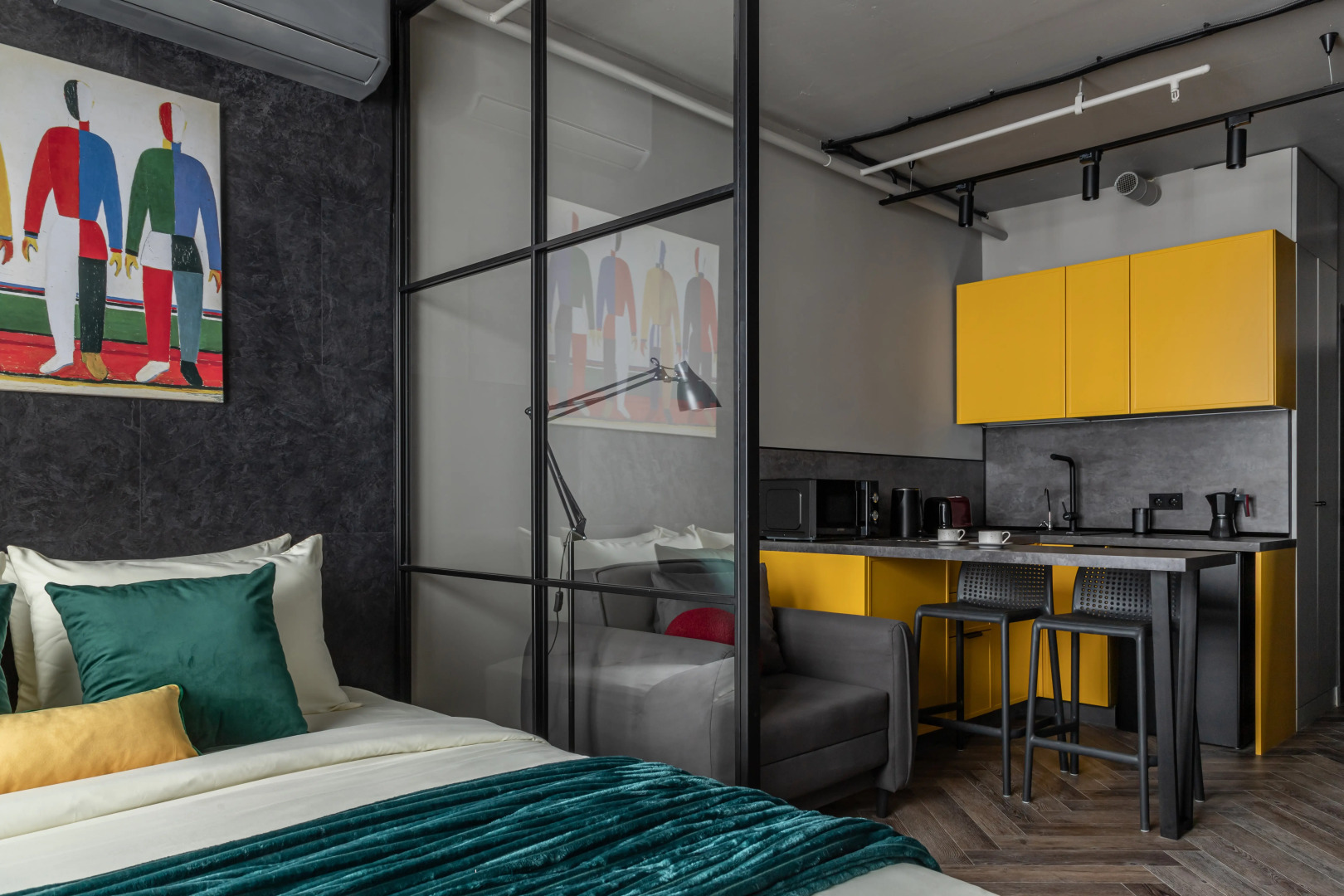 Квартира Moscow Deluxe Apartments Mayta Art Loft