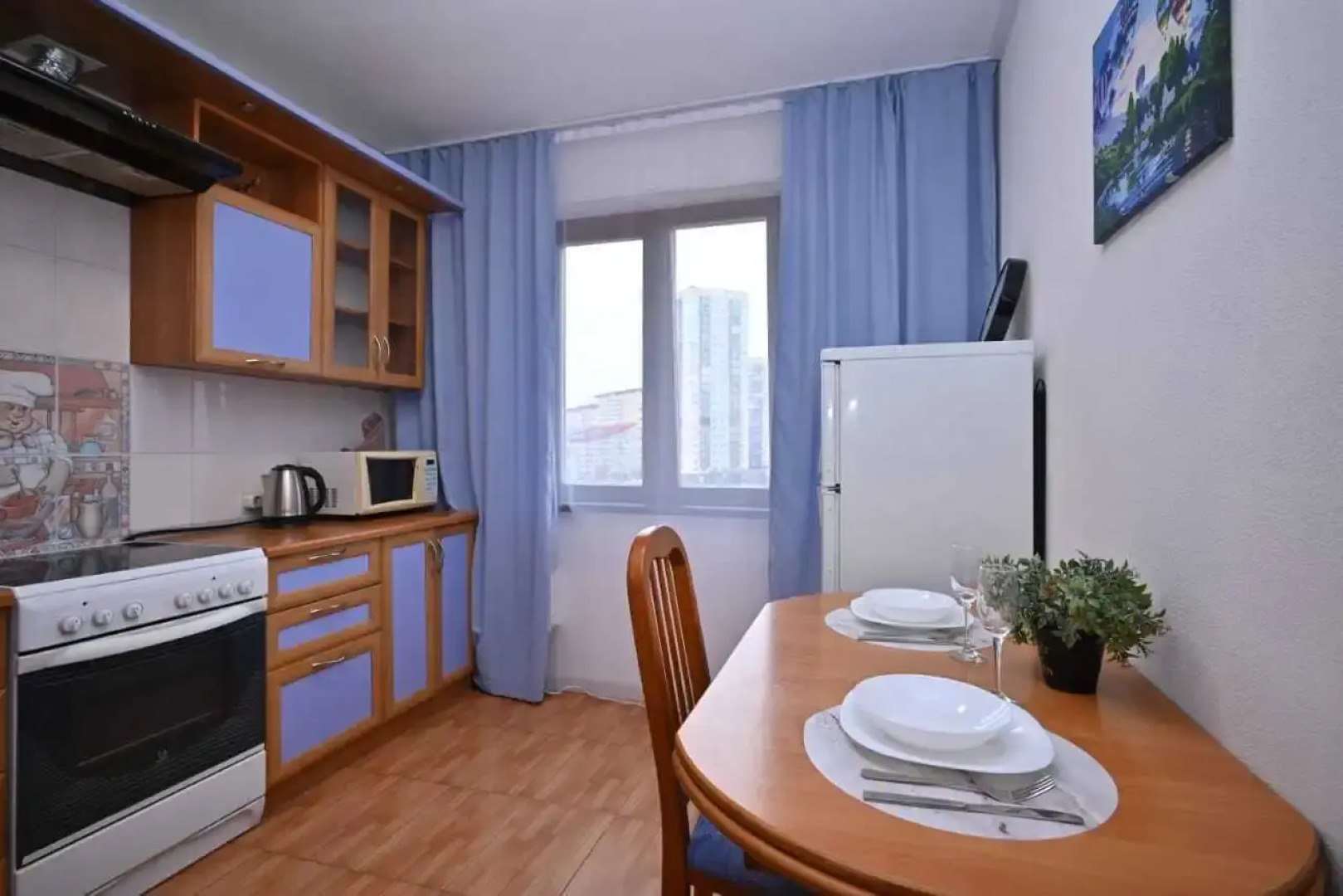 Квартира 1 к Материк