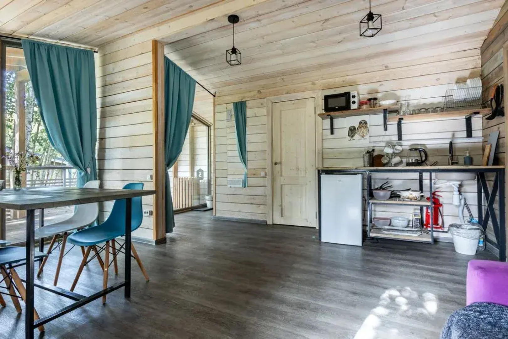 Частный дом у озера Кипень с баней, мангальной зоной и террасой