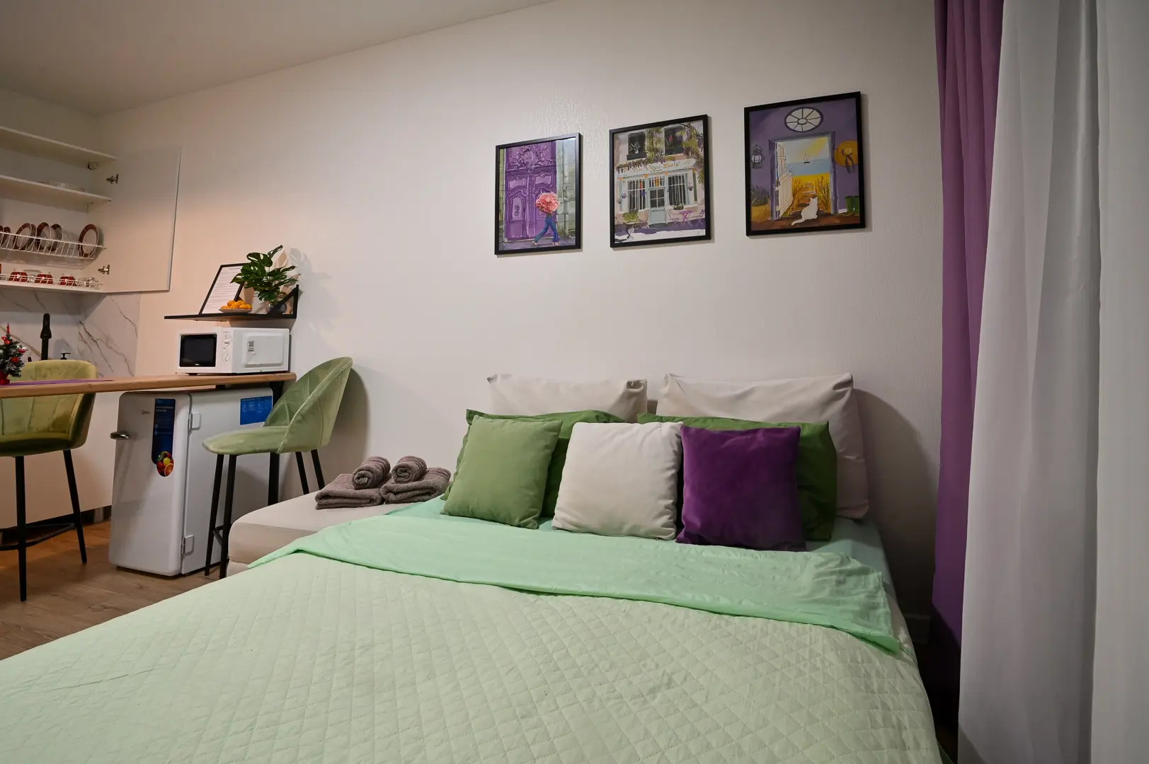 Квартира Стильная Студия в Новых Ватутинках