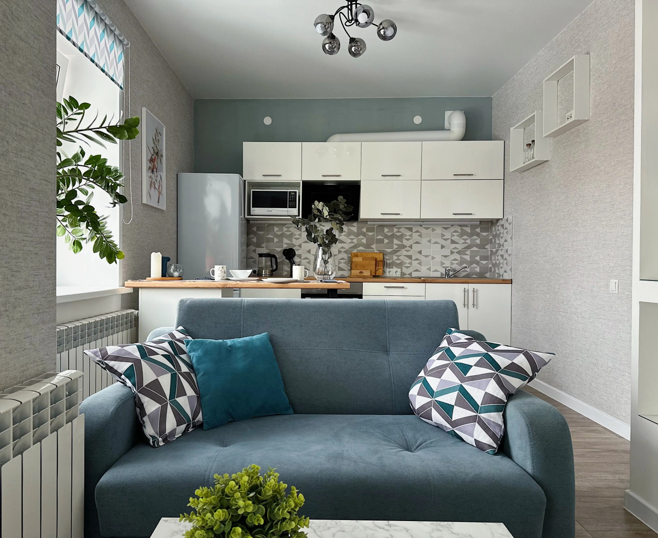 Квартира Уютная в Скандинавском Стиле Напротив ТЮЗа