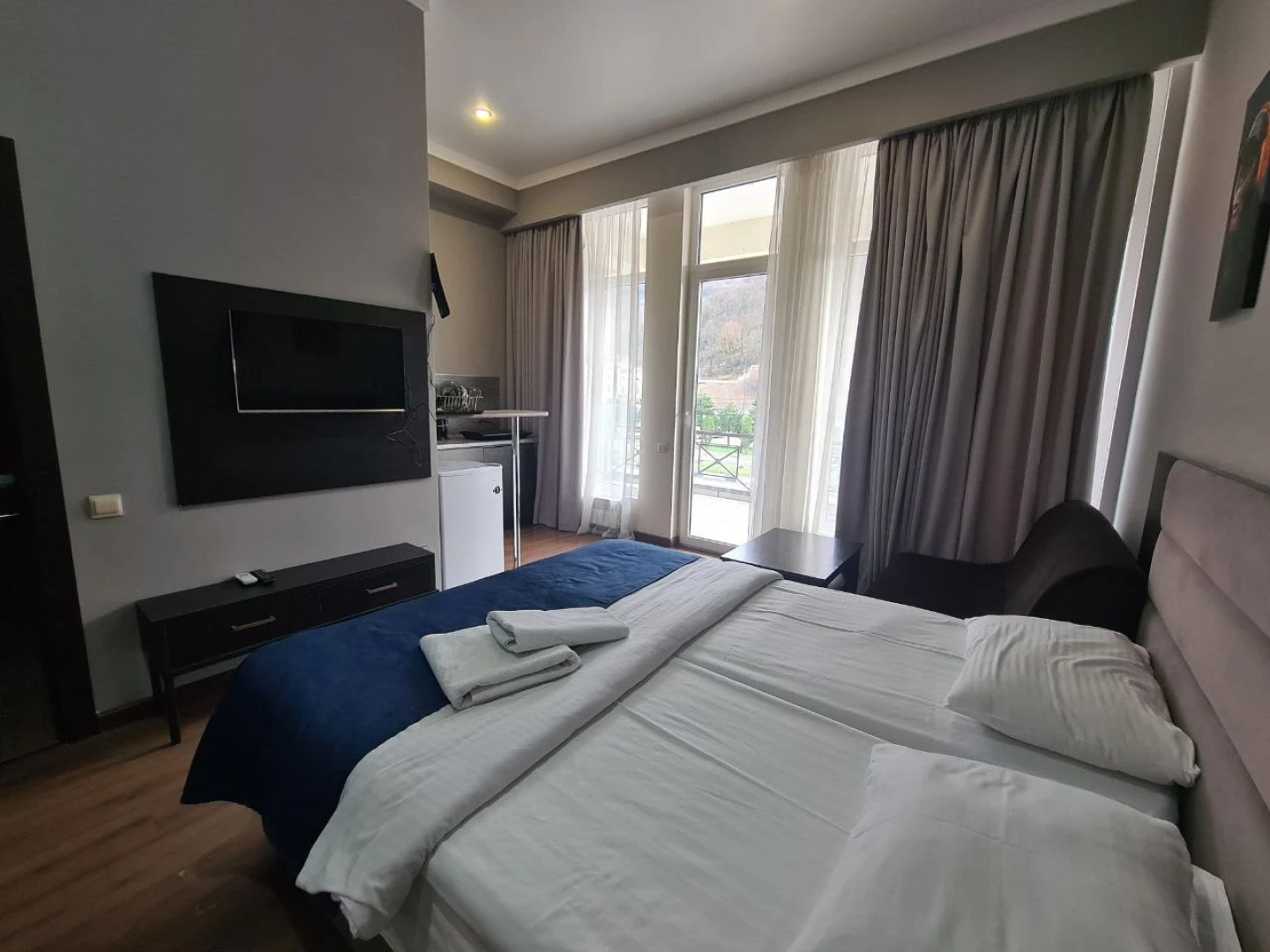 Апартаменты Студия с Террасой и Видом на Горы