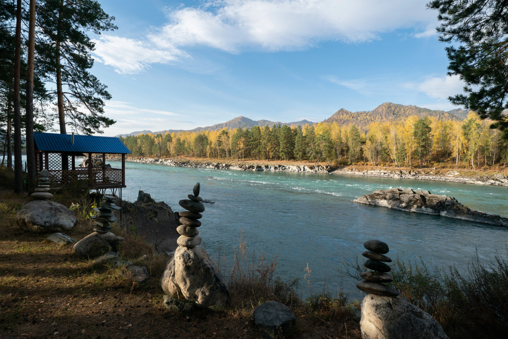 Отель Дом у реки Алтын-Ай