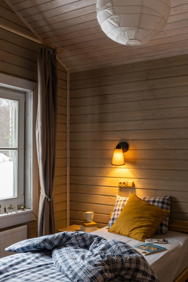 Шале с камином