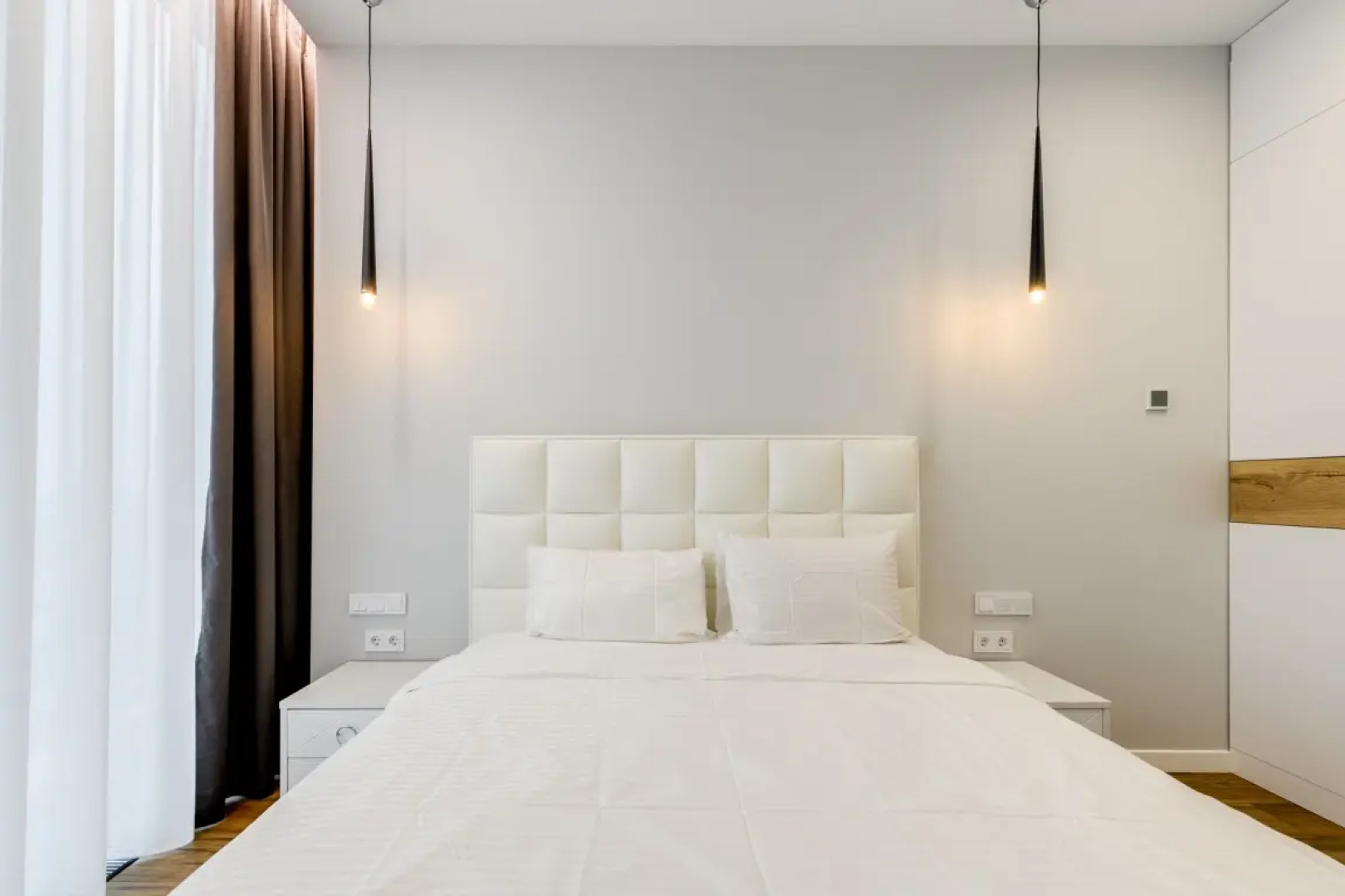 38 этаж, стильные апартаменты с приватным парком