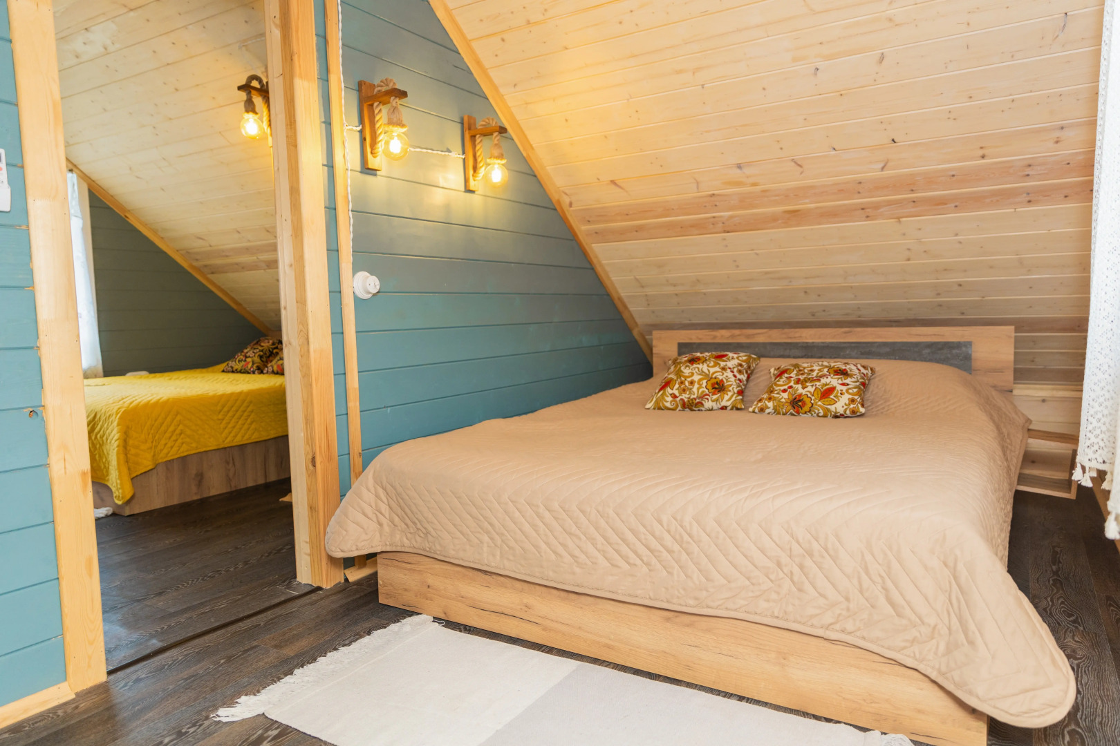 Частный дом с чаном и баней на берегу озера