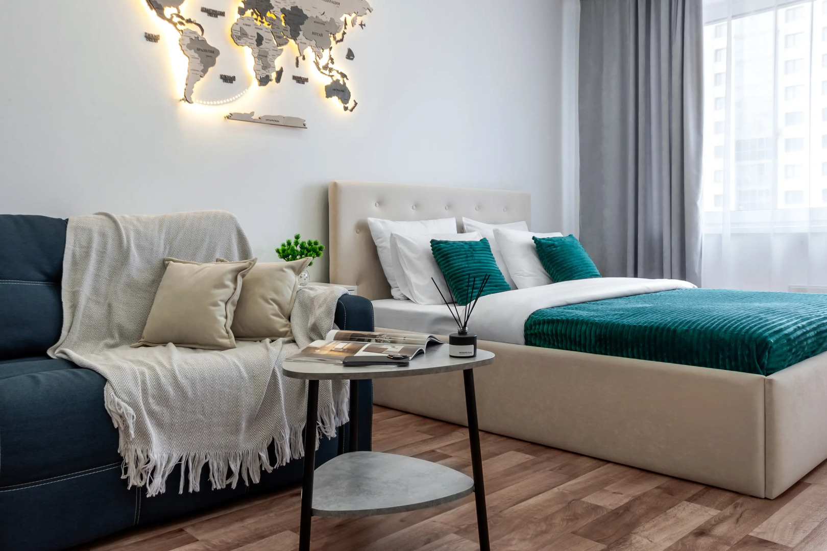 Квартира на Набережной Енисея у Фан-парка Бобровый Лог