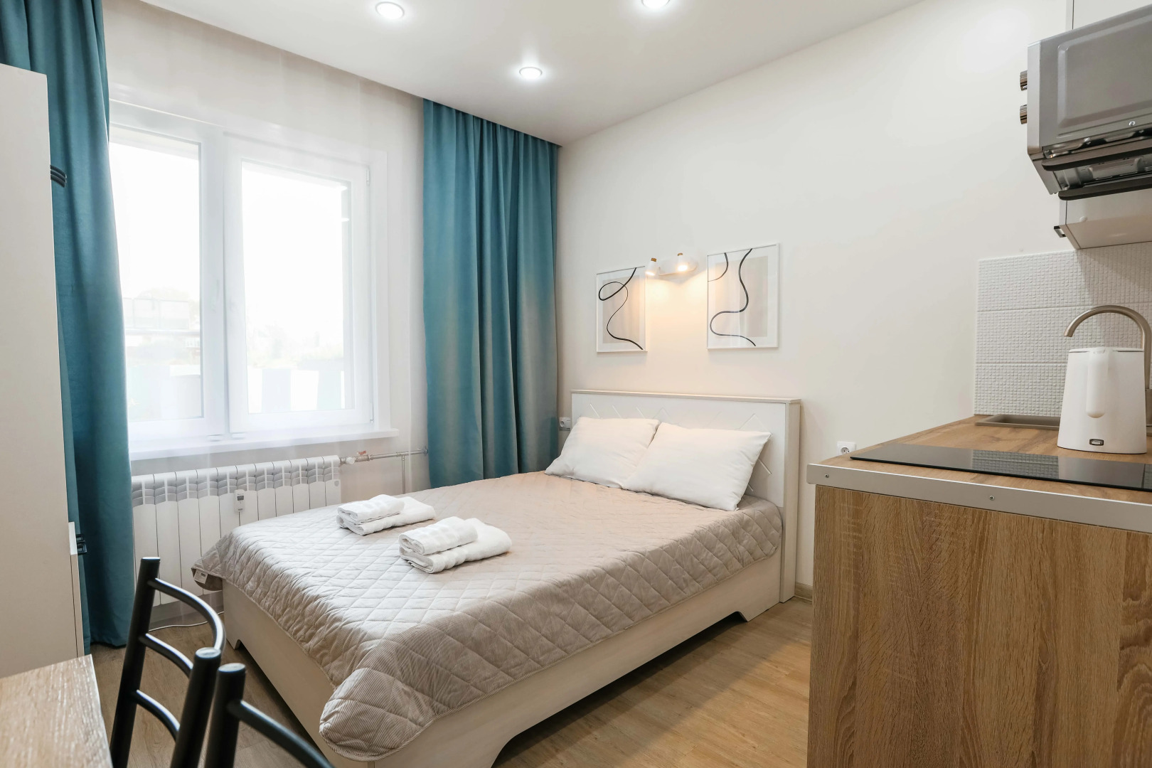 Апартаменты Стихия возле аэропорта на 2 гостя