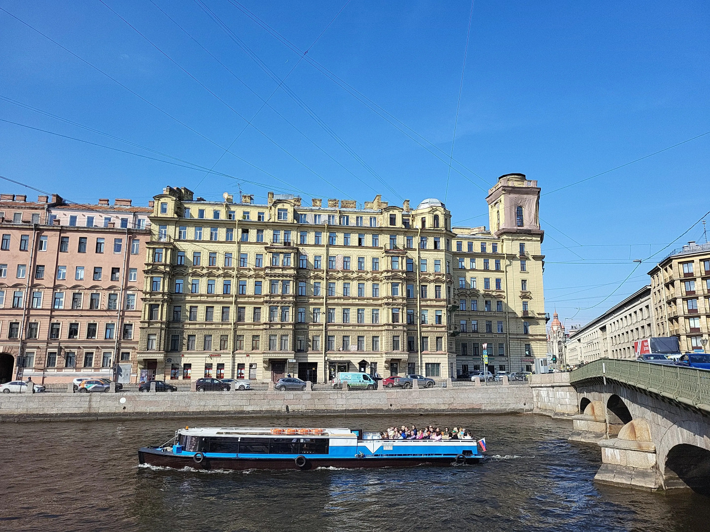 Квартира Студия в Центре на Фонтанке для троих