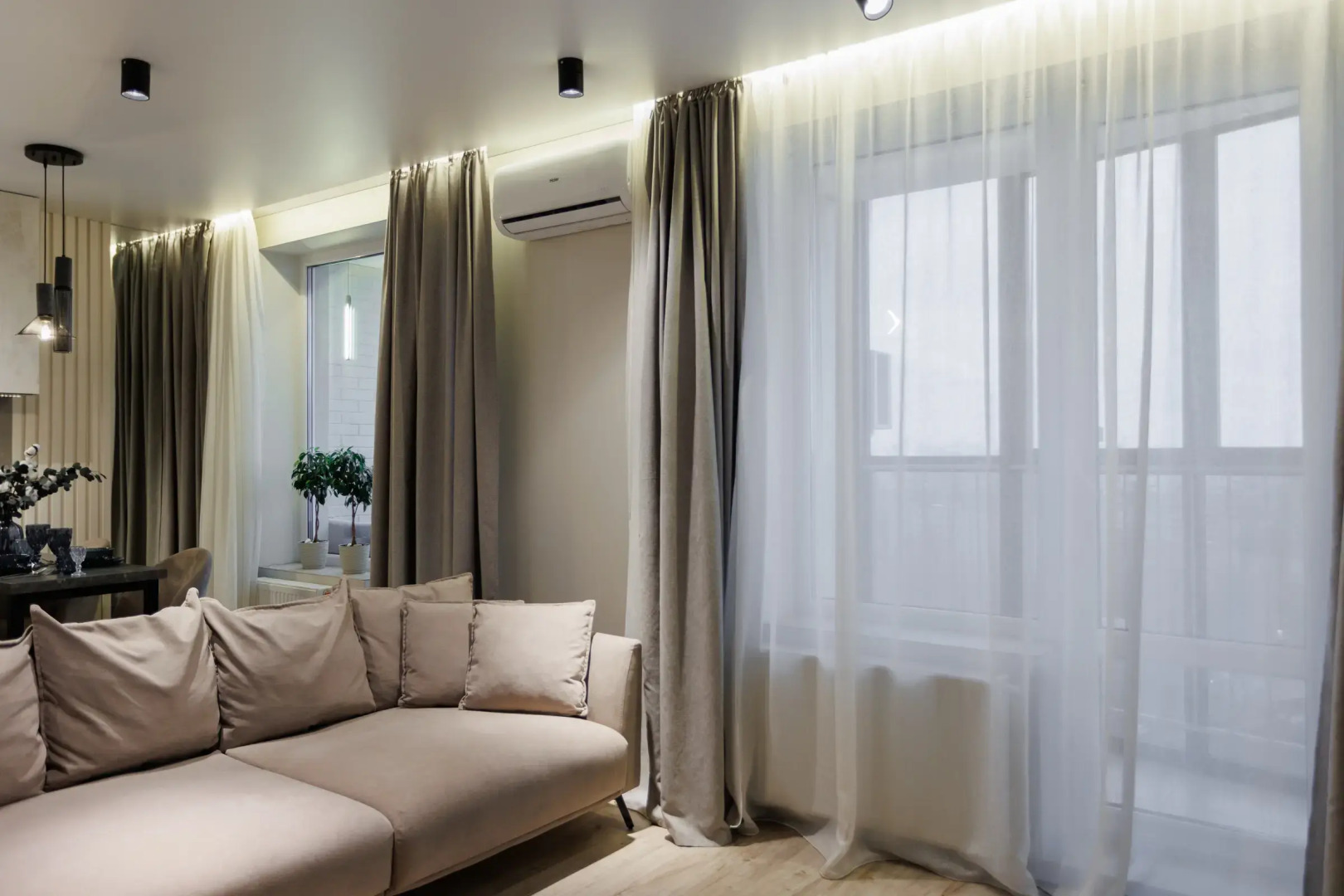 Квартира Студия Премиум Класса с Видом на Город