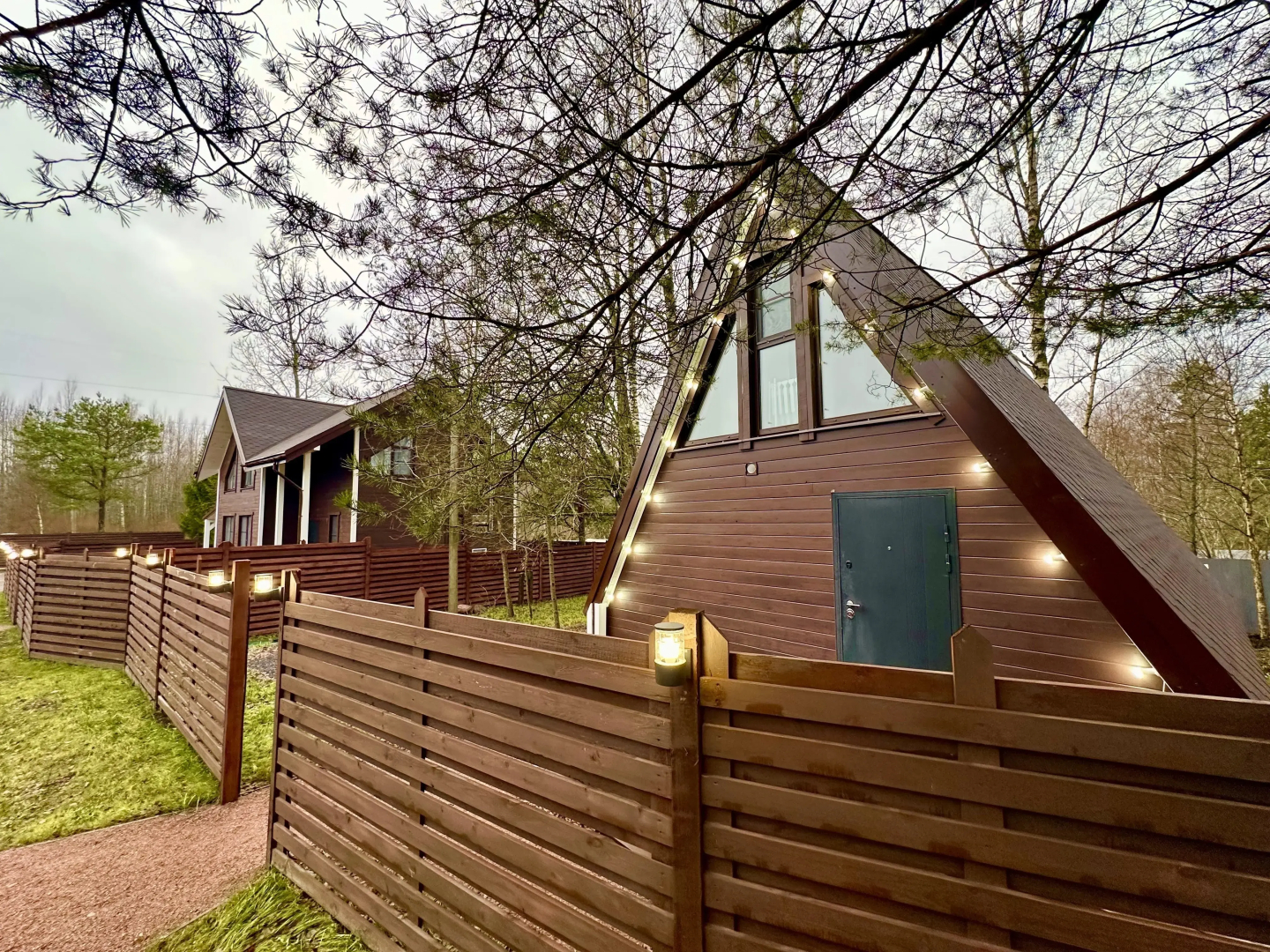 Частный дом А-фрейм