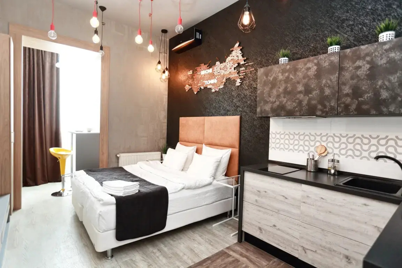 АПАРТАМЕНТЫ REHOME24 Студия 2 на 24 этаже