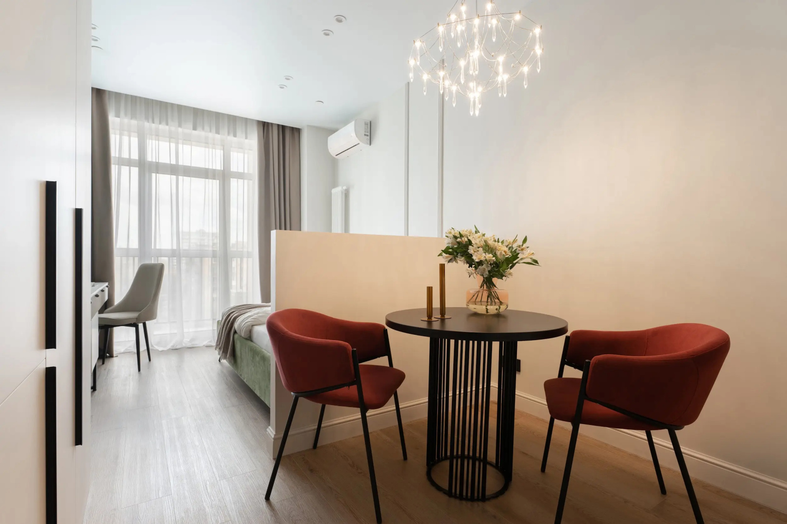 Квартира Moscow Deluxe Apartments  Koroleva Deluxe