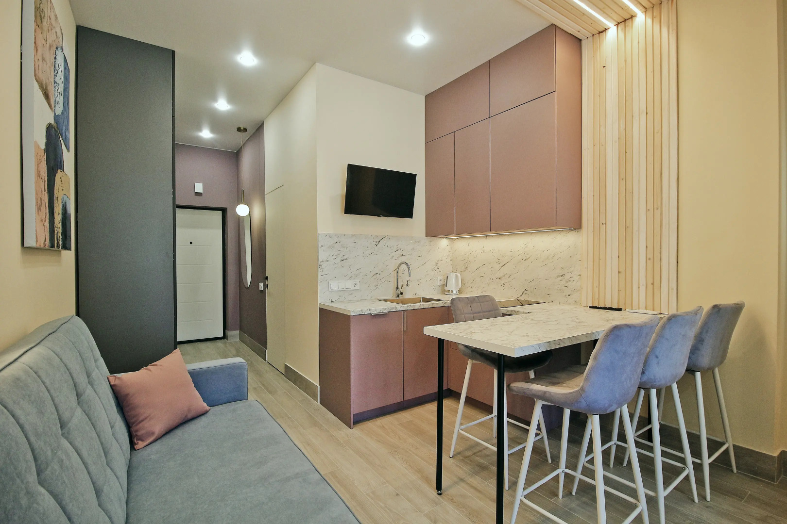 Квартира Студия на первой линии моря