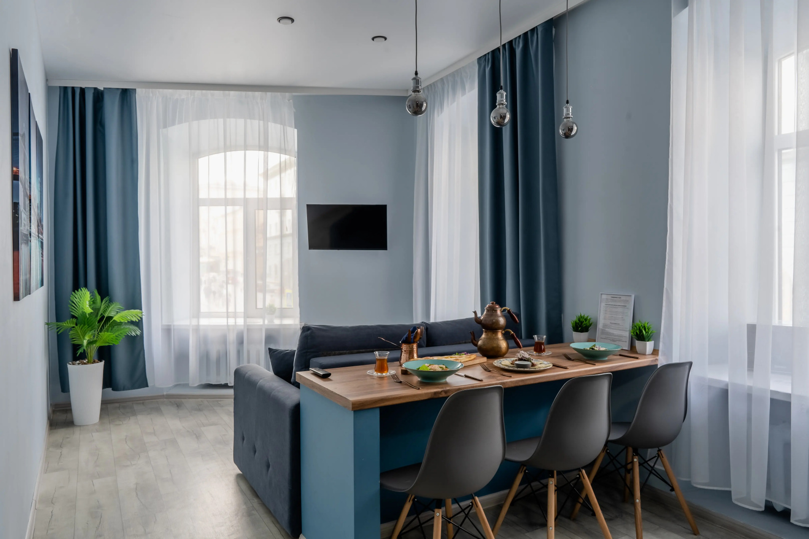 Апартаменты Новые Двухкомнатные с видом на Покровку №3