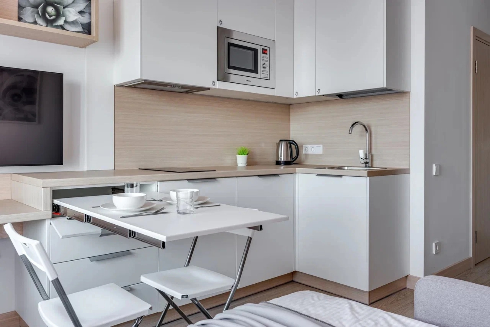 Апартаменты Grey's Apartment с Видом на Город