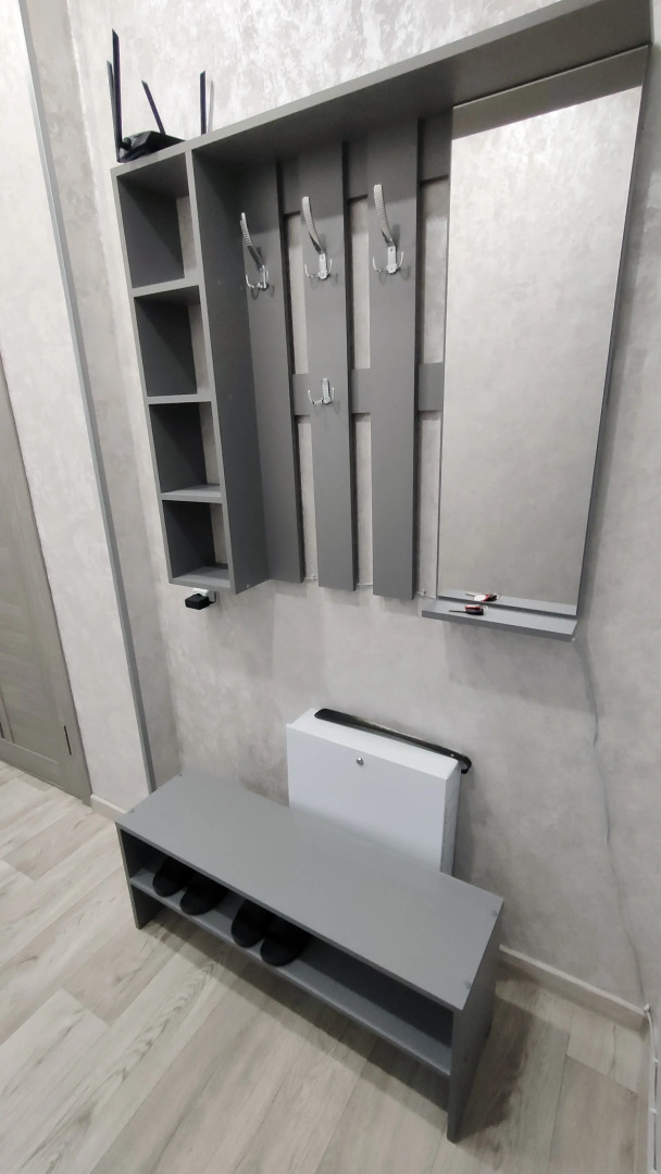 Квартира Новая Cовременная Cтудия с Видом на Рощу