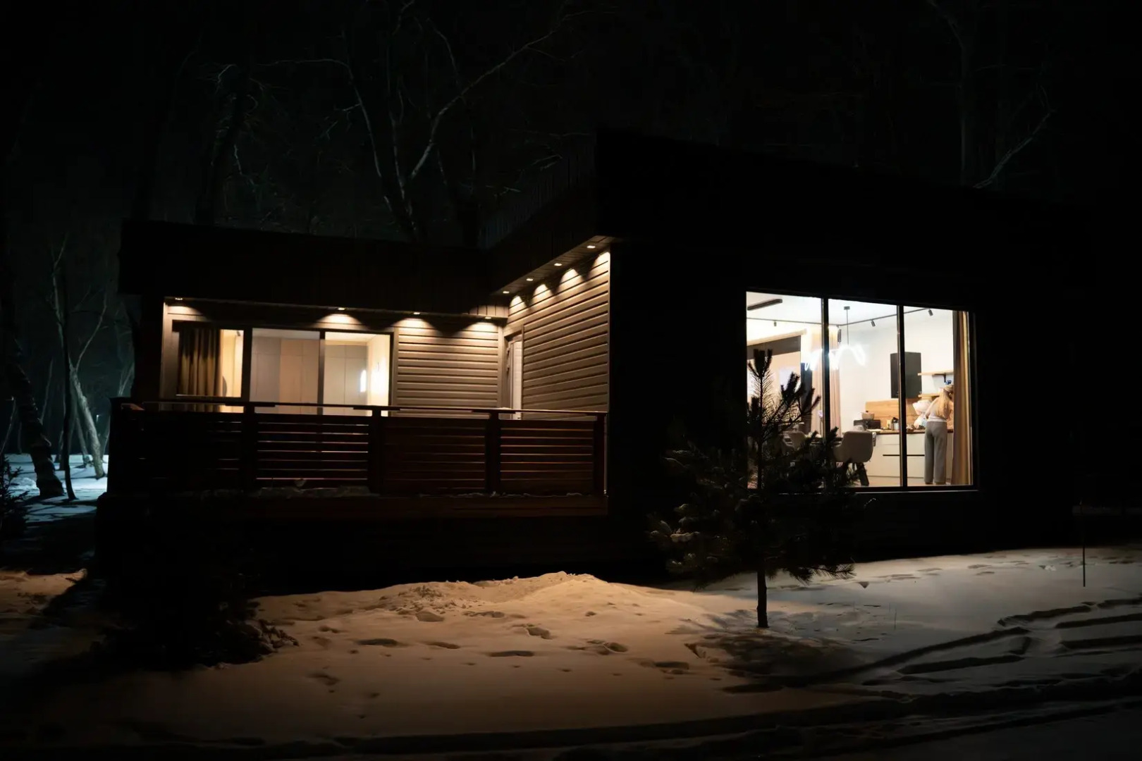 Частный дом Коттедж Лес