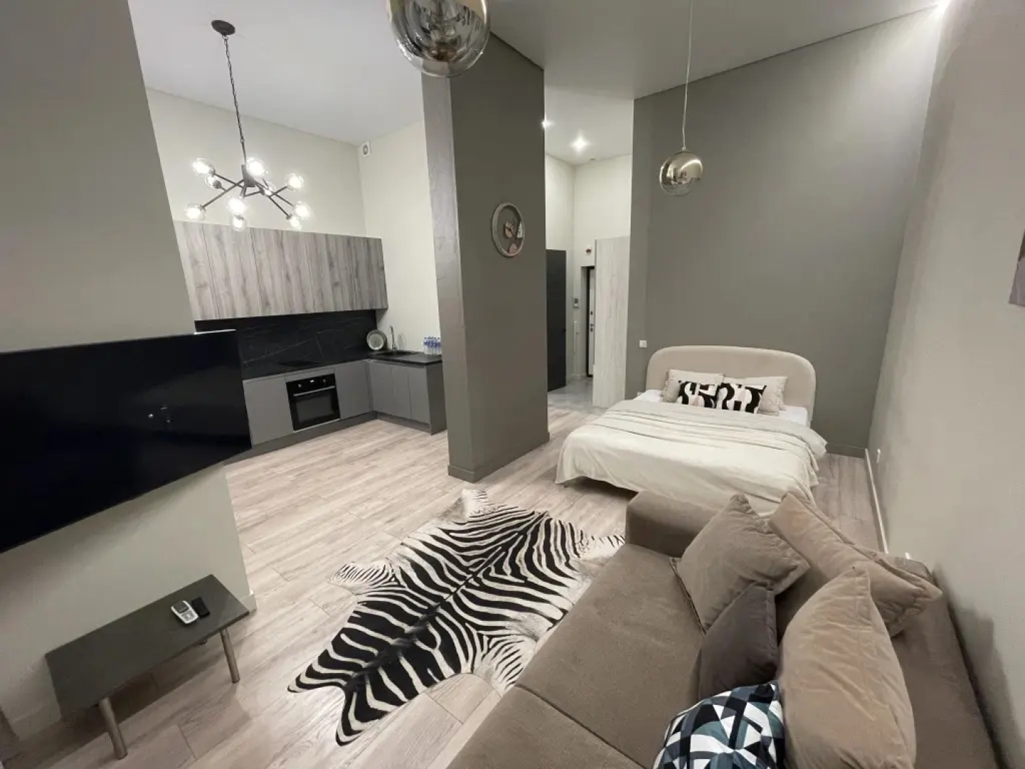 Апартаменты Люкс с Красивым Видом Пентхаус Mix