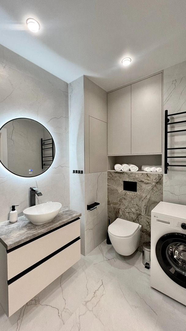 Апартаменты Красивая евродвушка в новом ЖК в тихом центре