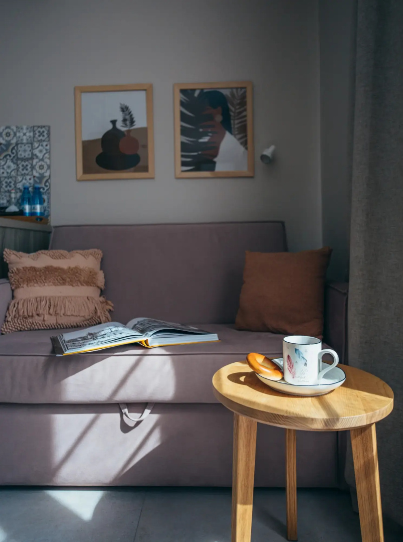 Апартаменты Boho Room в 100 метрах от моря