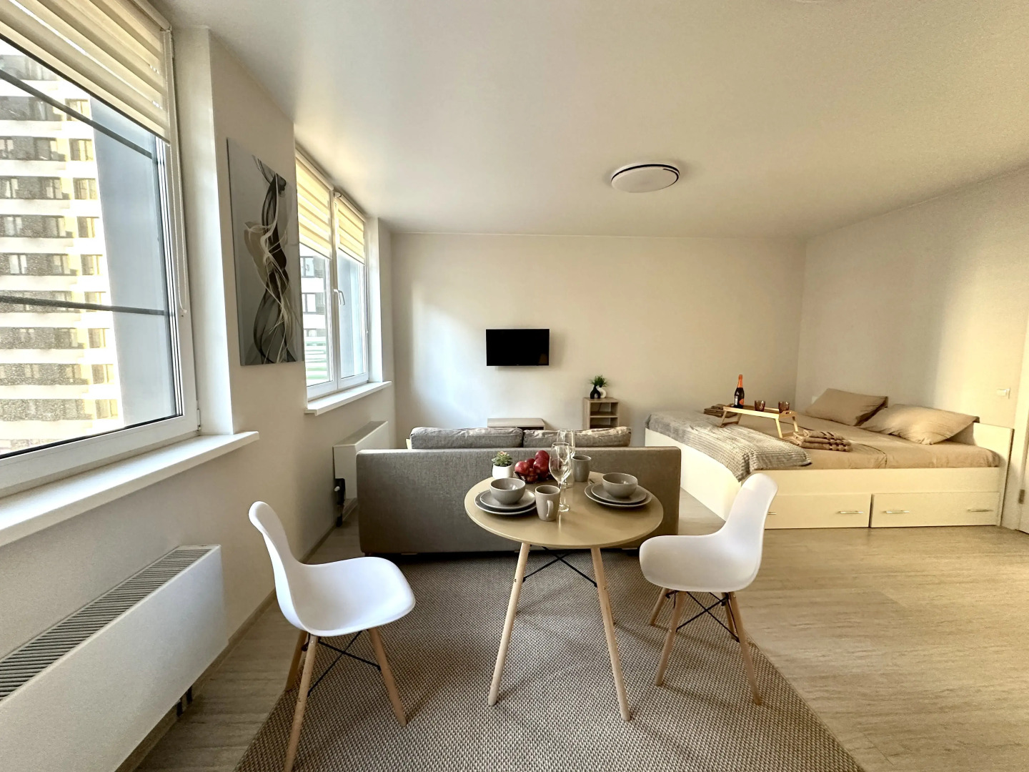 Квартира с дизайнерским ремонтом