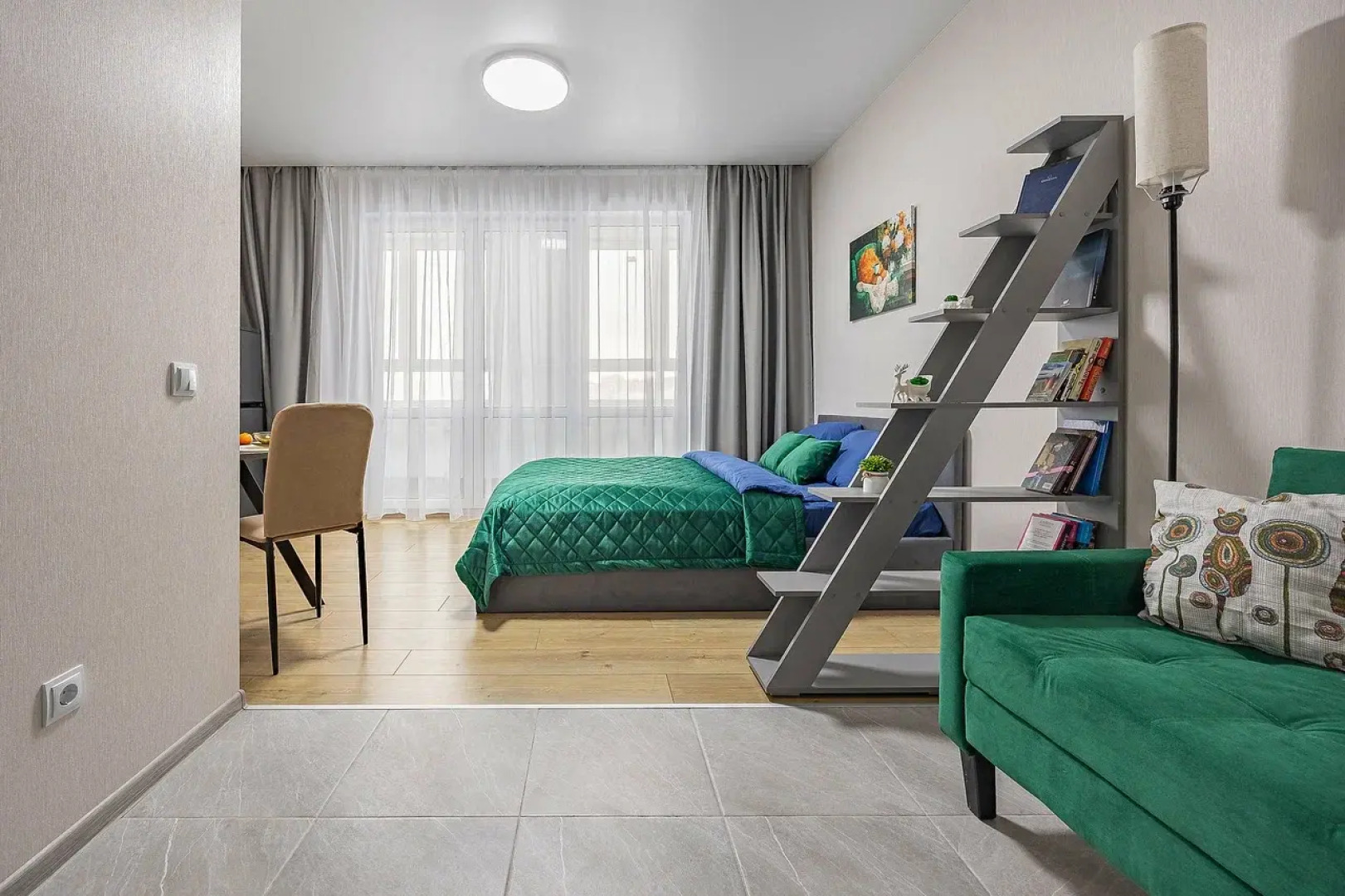 Квартира Уютная студия с современным ремонтом до 3 гостей рядом с  центром