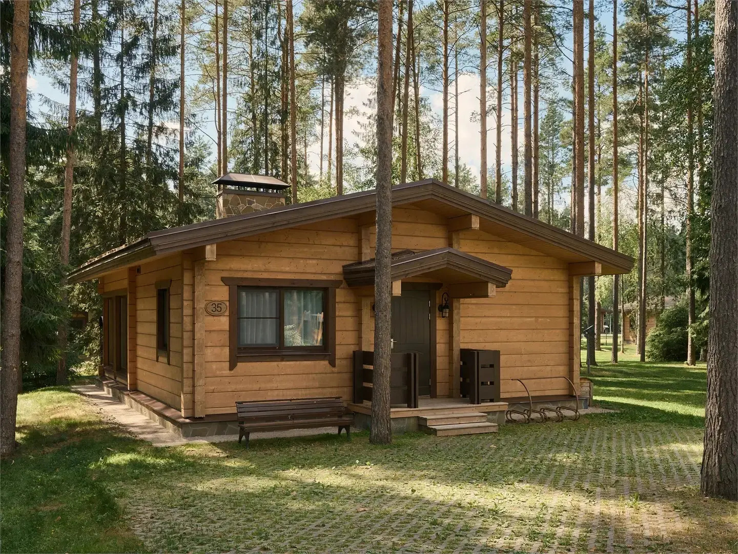 Коттеджный комплекс Охта Парк Collection Всесезонного курорта Охта Парк