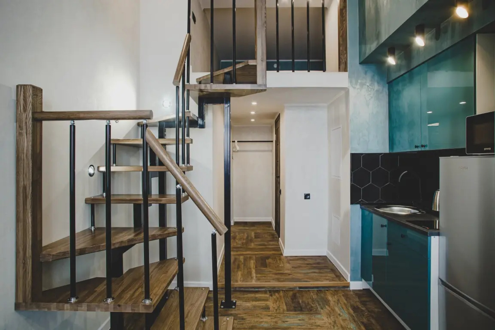 Двухуровневая Квартира Джаз ElenaSweetHome рядом с ТЦ Москва и Садовод