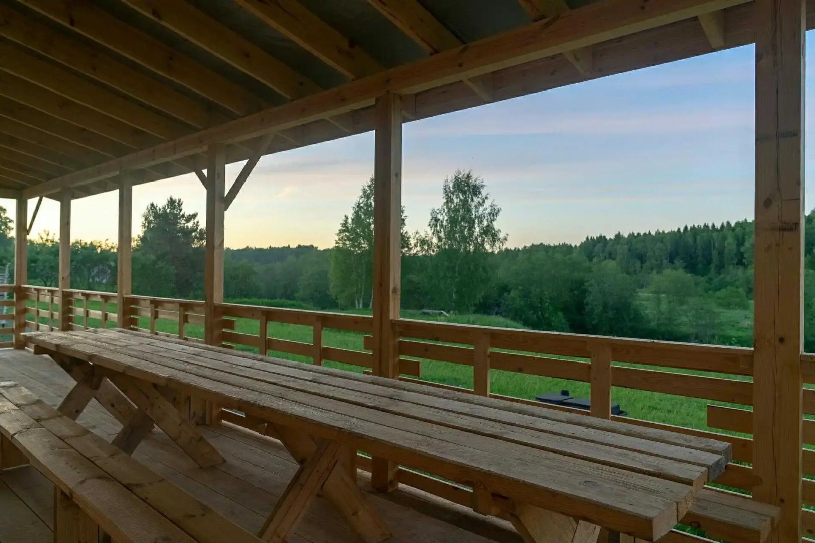 Частный дом с террасой Речная Заимка