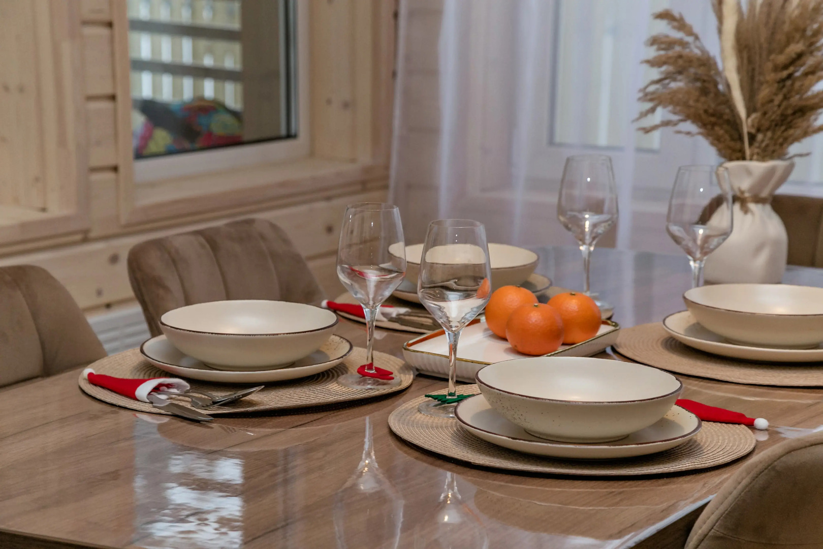 Частный дом в соснах