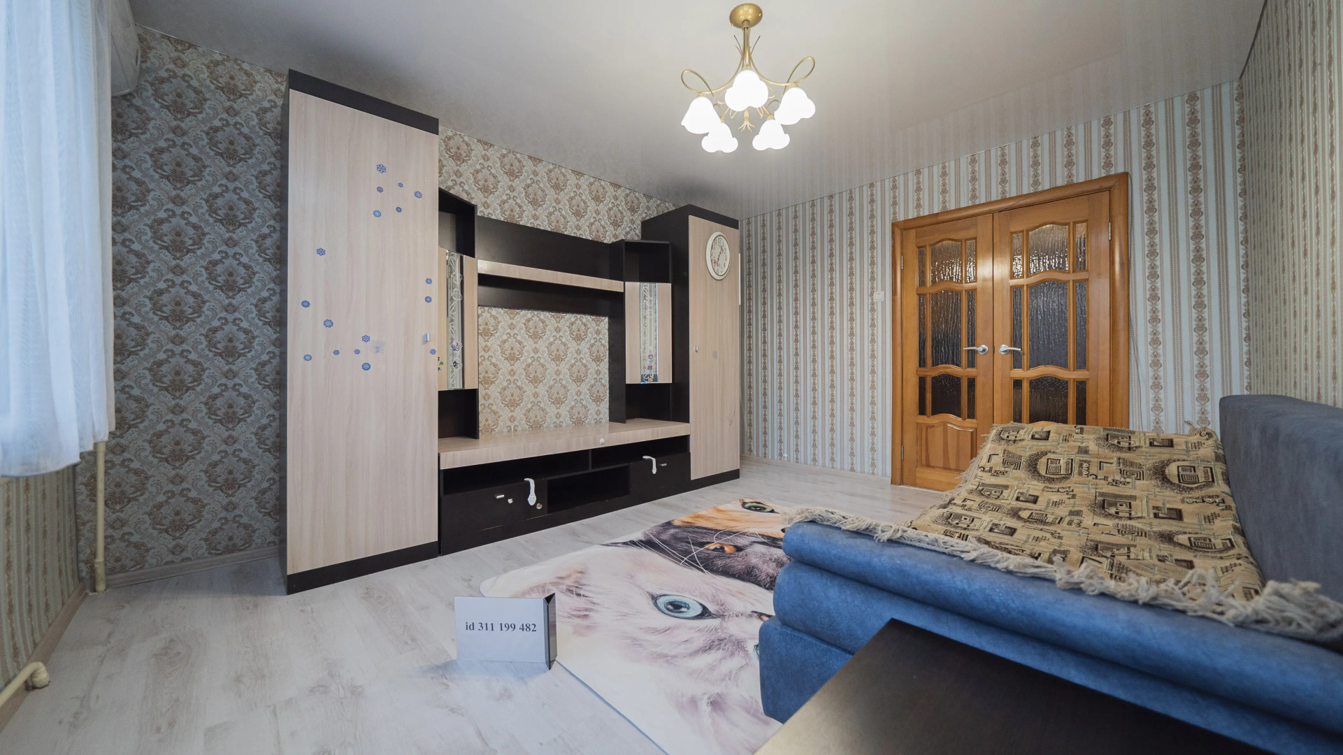 Квартира 2-к 50 м²  2 кровати