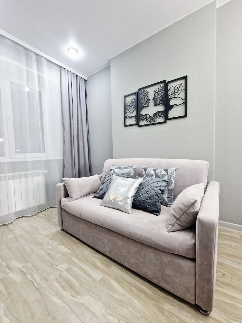 Апартаменты двухкомнатные  в новостройке