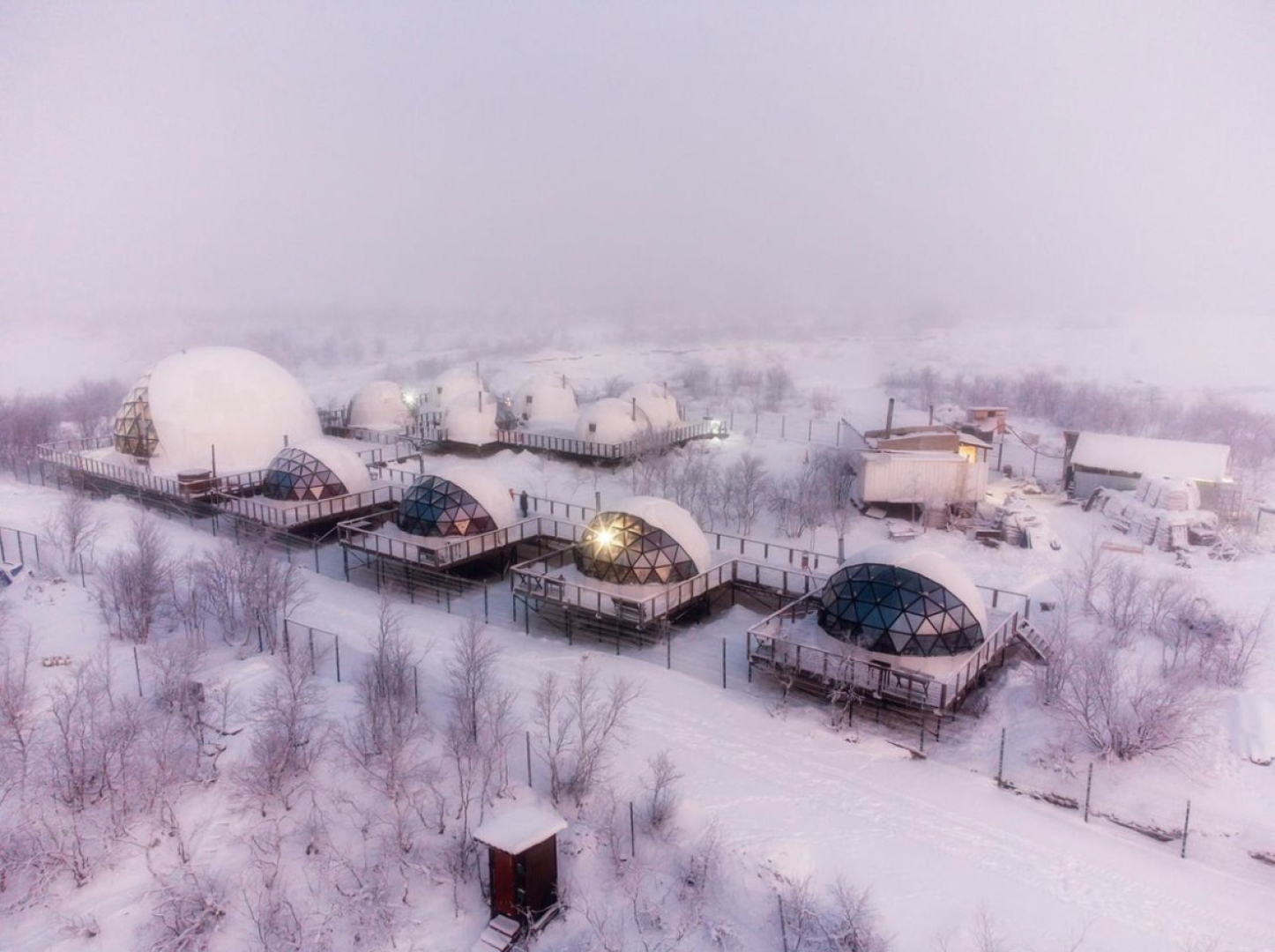 Отель Эко-отель Aurora village