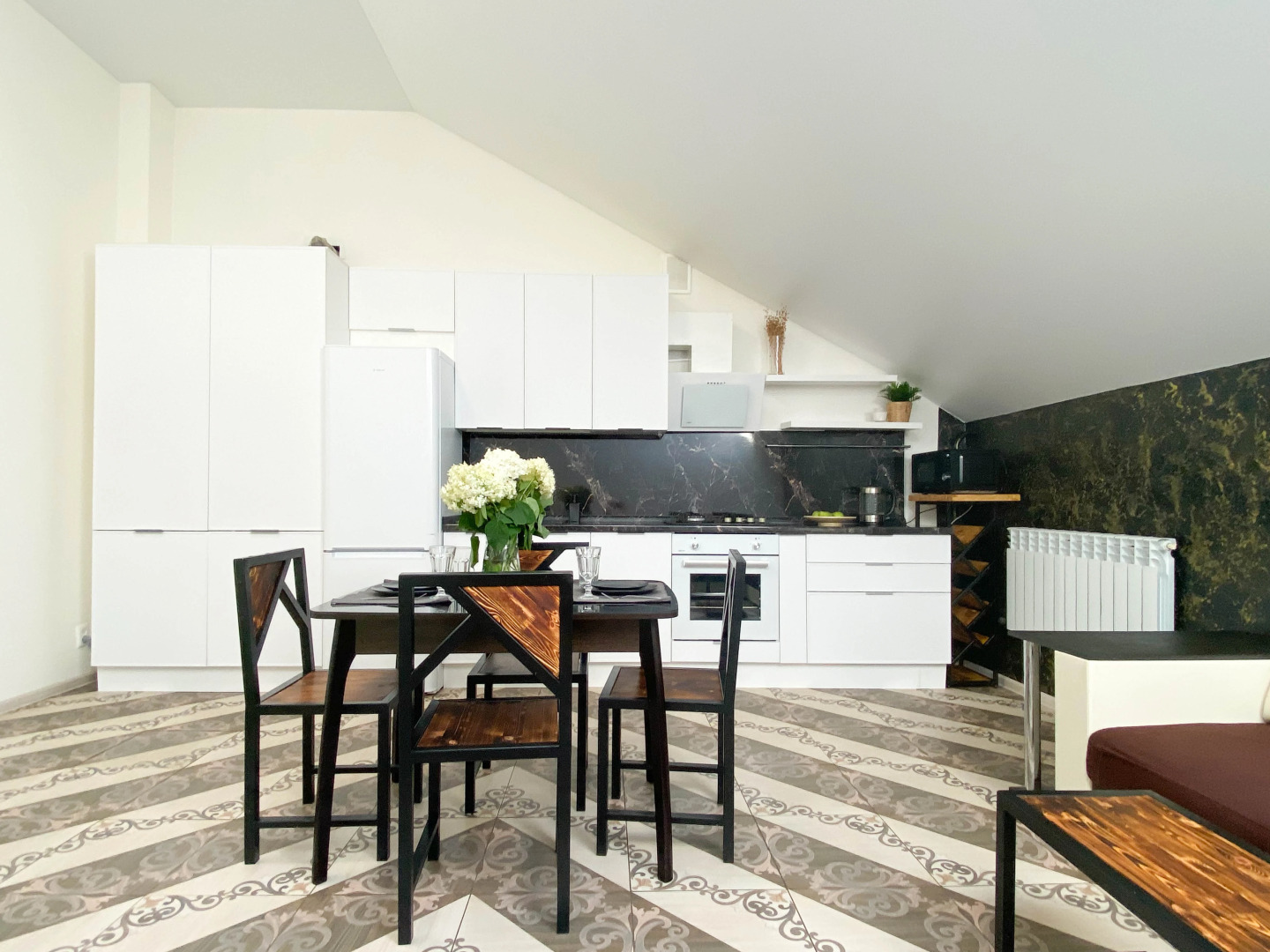 Апартаменты Мансарда в историческом центре