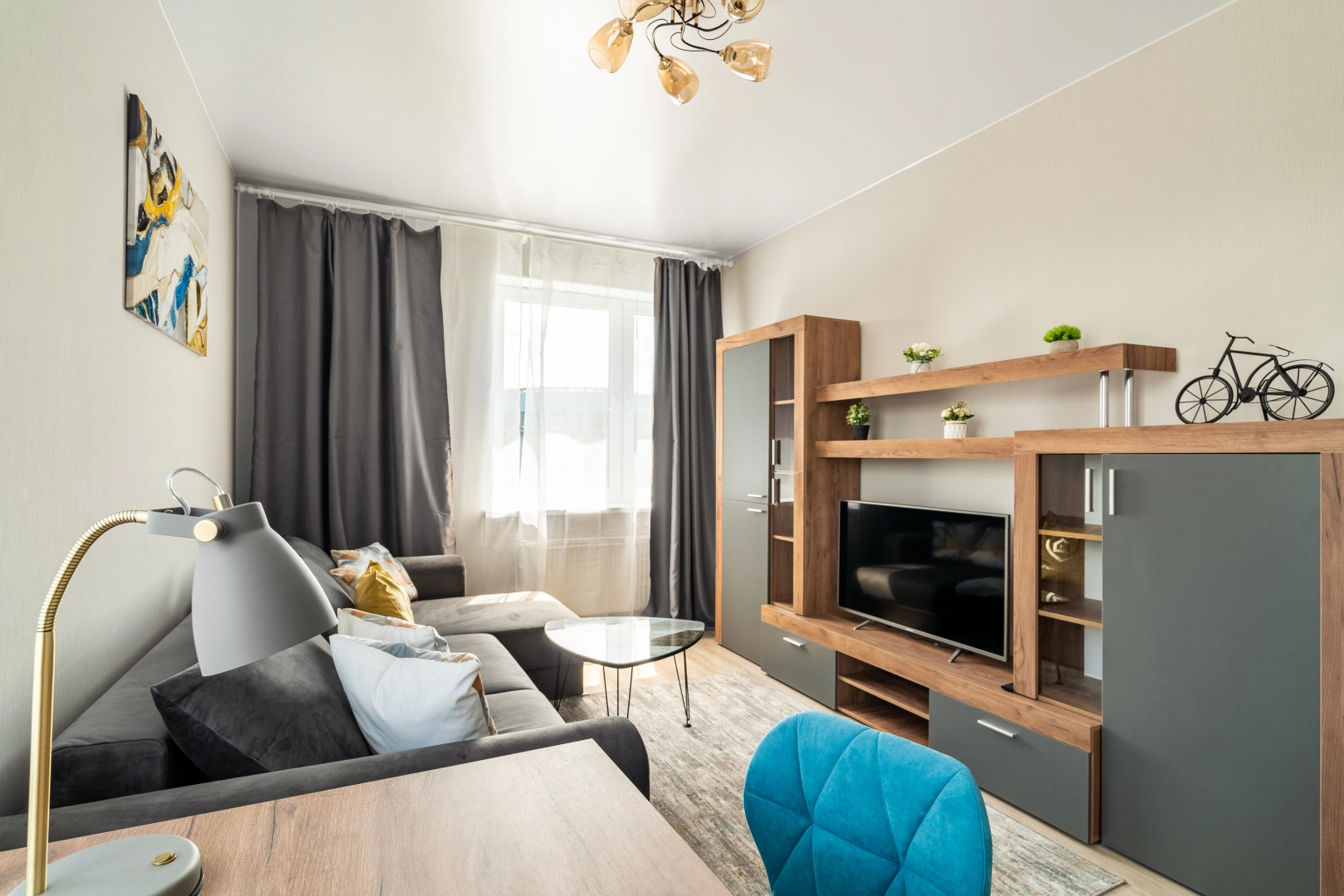 Апартаменты GLOBALSTAY. Новая 3-хкомн квартира с Сауной в доме Бизнес Класса ЖК Терра