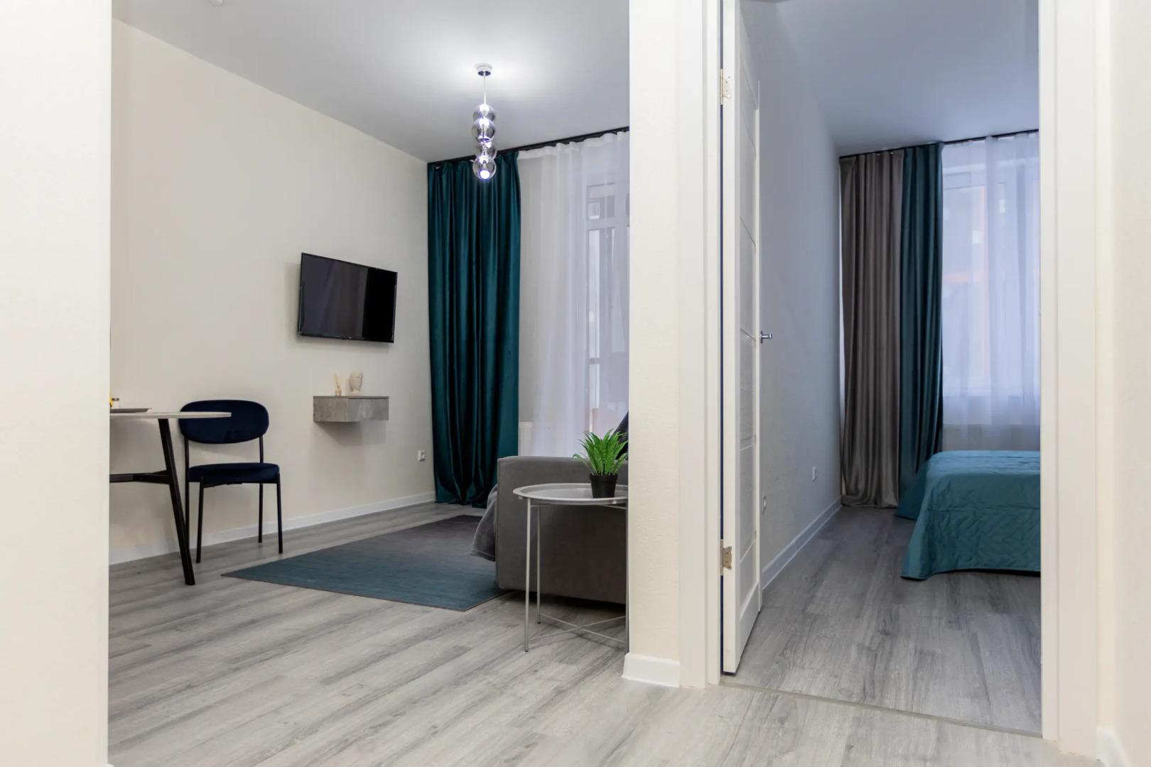 Квартира Стильная евродвушка Бугры