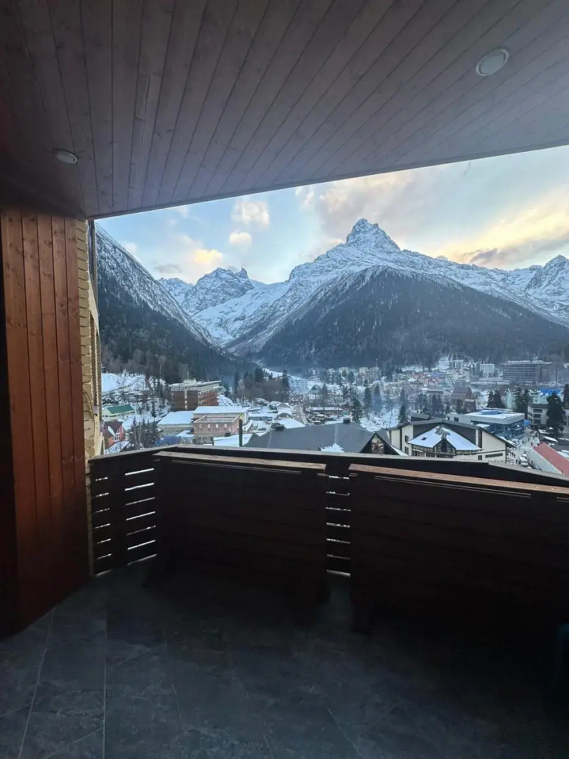 Апартаменты Уютная Евродвушка в Самом Центре Домбая