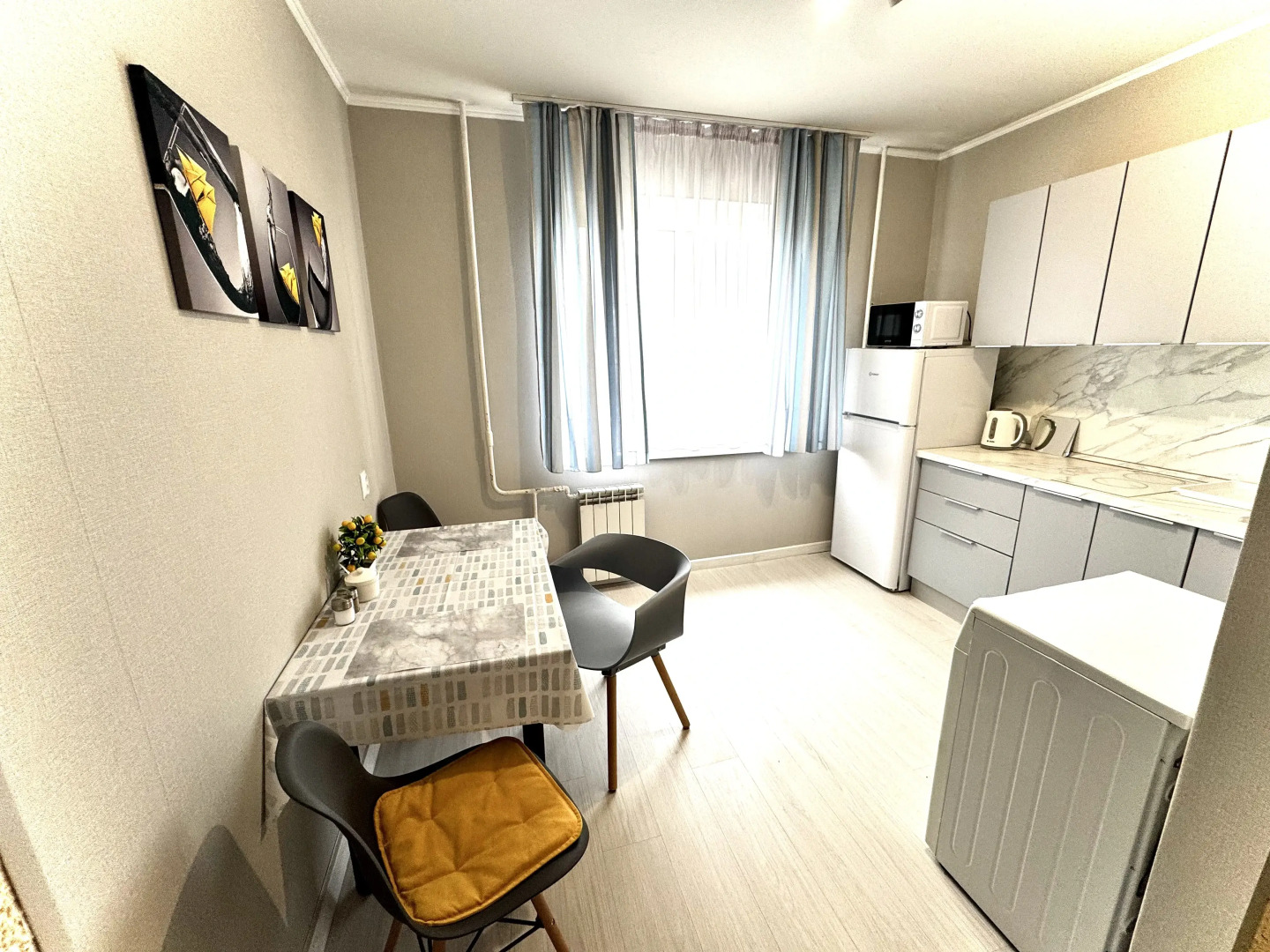 Апартаменты Лазурь с обширным видом на город