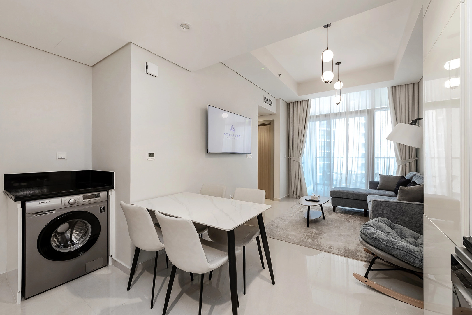 Апартаменты Extremely High 2BR in Aykon City Tower