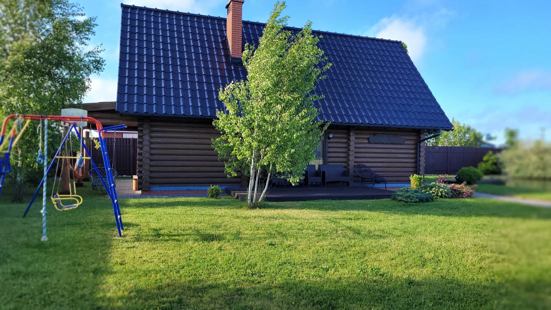 Частный дом Уютный деревянный с баней