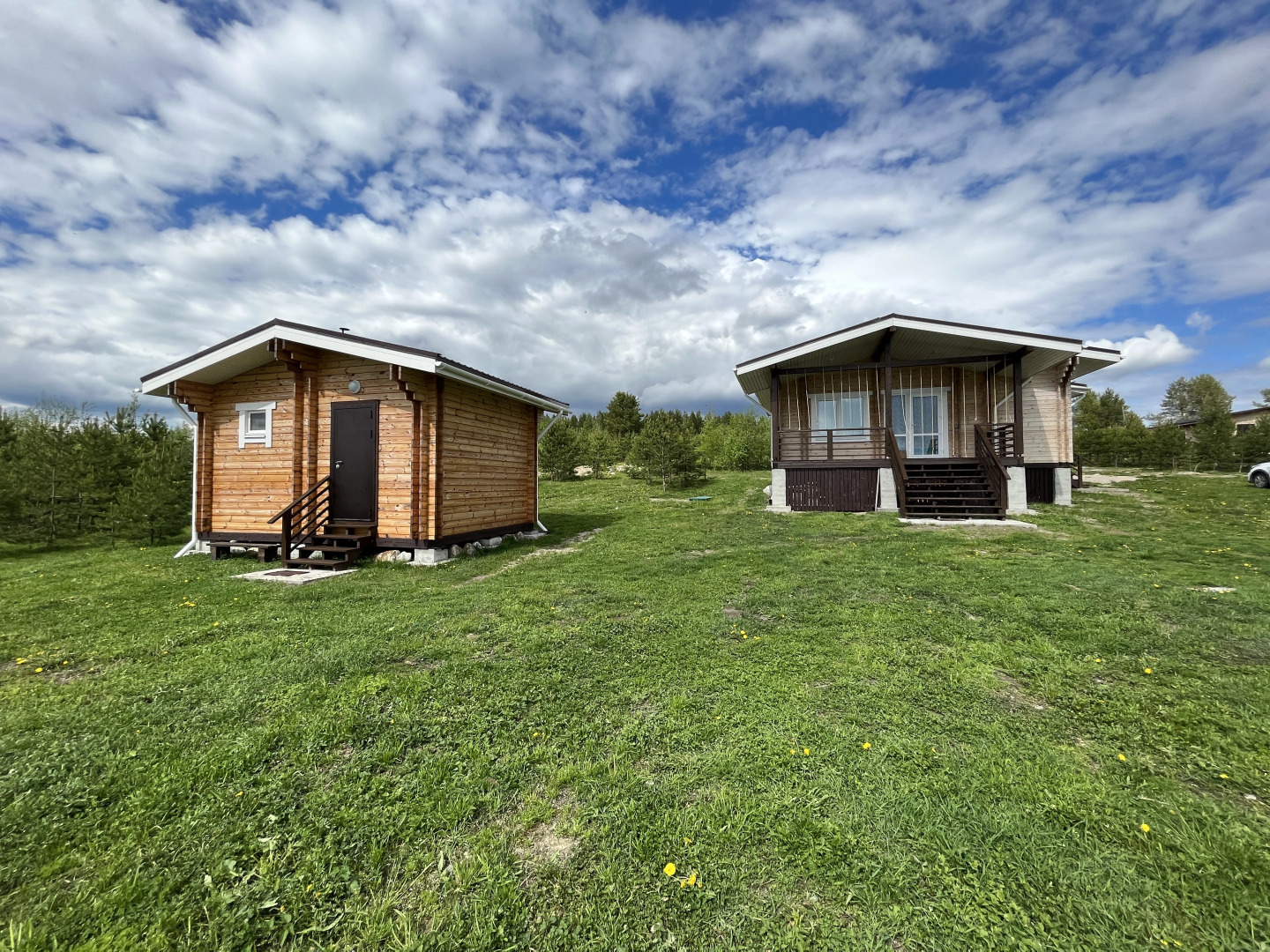 Дом Для Отпуска на Берегу Озера Маслозеро