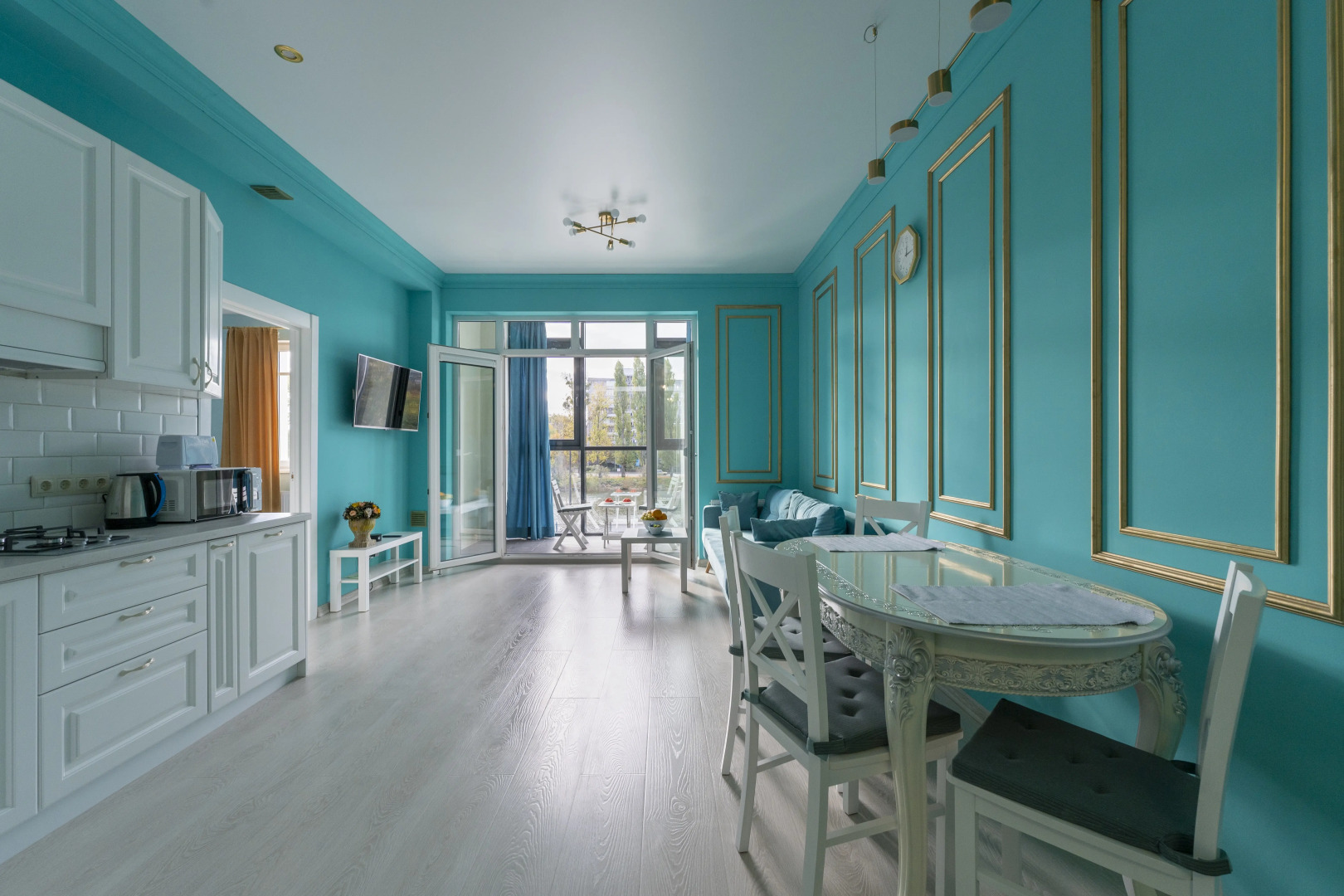 Апартаменты Рыбная Деревня с Прямым Видом на Реку