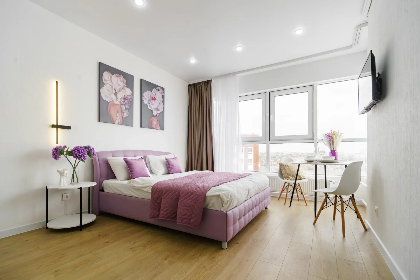 Квартира на 24 этаже с панорамным видом на две реки